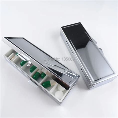 metal pill box blanks|metal pill boxes for men.